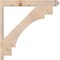Ekena Millwork Merced Smooth Arts and Crafts Outlooker, Douglas Fir, 5 1/2"W x 36"D x 36"H OUT06X36X36MRC03SDF - alternate 2